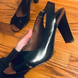 🆕Banana Republic Leather Elegant Black Women's Heels